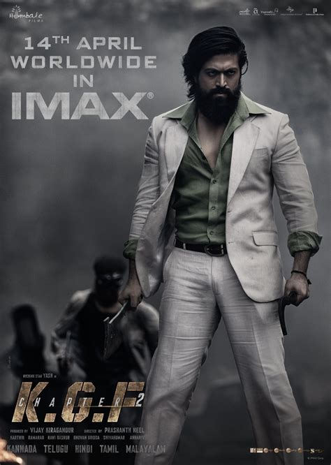 IMAX S KGF Chapter 2 Poster Has A Rugged Rocky In A Fierce Look