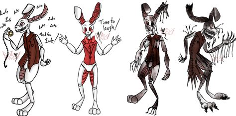 Fnaf Custom White Rabbit By Spookstressprincess On Deviantart