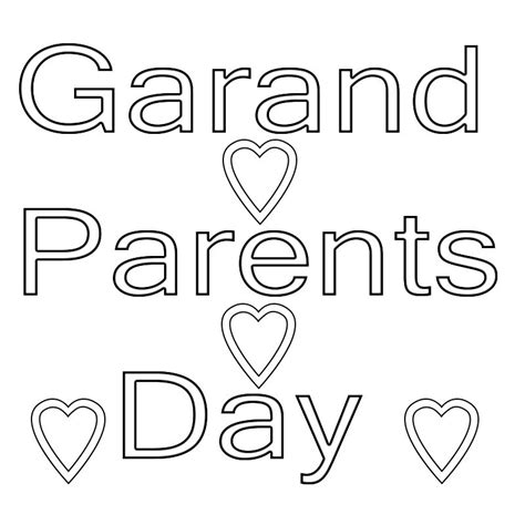 Grandparents' day is a great excuse to spoil a special grandma and grandpa and let them know that you are thinking about them. Grandparents Day Coloring Pages to Print | Grandparents ...