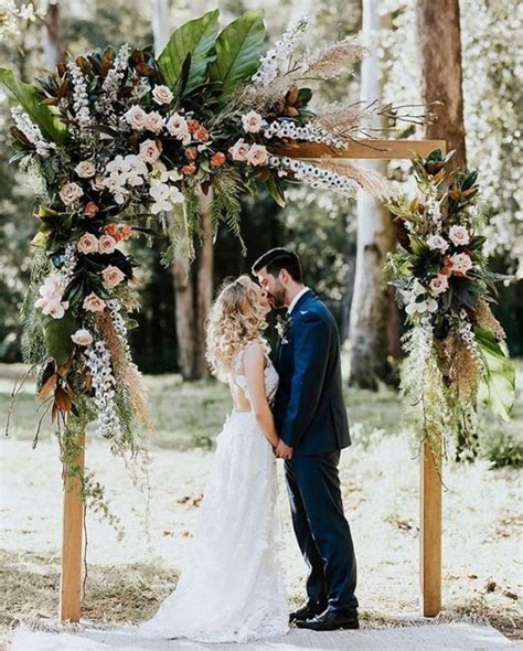 Pin By Brittany Bellemare On Tying The Strott Boho Wedding Ceremony Woodland Wedding