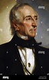 John Tyler, Jr. (1790-1862). US-amerikanischer Politiker. 10. Präsident ...
