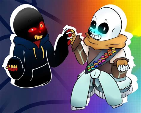 Hd wallpapers and background images. Love At First Fight (Error!Sans x Ink!Sans) - First off ...