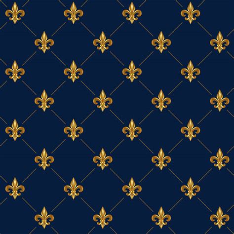 Royal Blue Damask Wallpaper