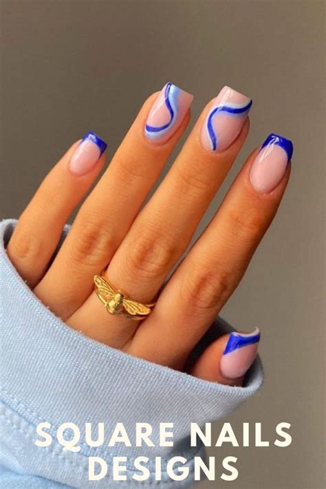 32 Simple Summer Square Acrylic Nails Designs In 2021