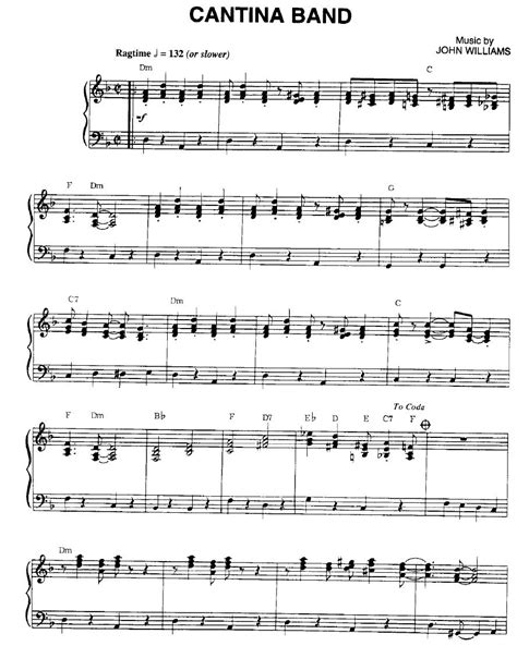Star wars the last jedi sheet music piano notes chords. Star Wars - Cantina Band (Piano) | Star wars, War, Sheet music