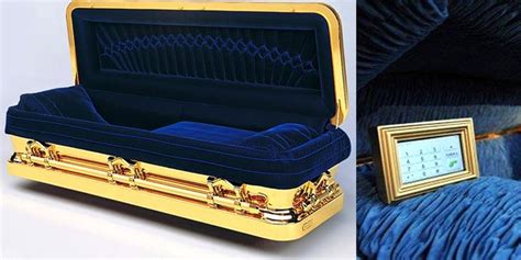 400000 Dollar Gold Coffin Gold Casket Casket Batesville