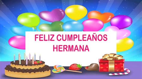 Hermana Wishes And Mensajes Happy Birthday Youtube