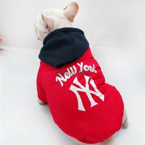 Ny Hype Yankees Dog Jacket With Hood Supreme Dog Garage