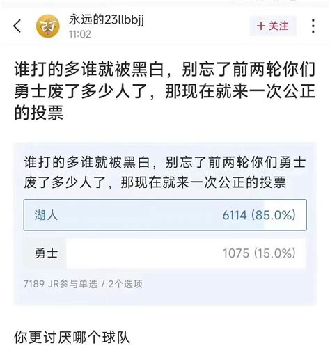 这就是詹蜜说的投票没输过吧 Nga玩家社区