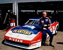 Paul Newman and the ##8 Newman-Sharp Nissan | Paul newman cars, Racing ...