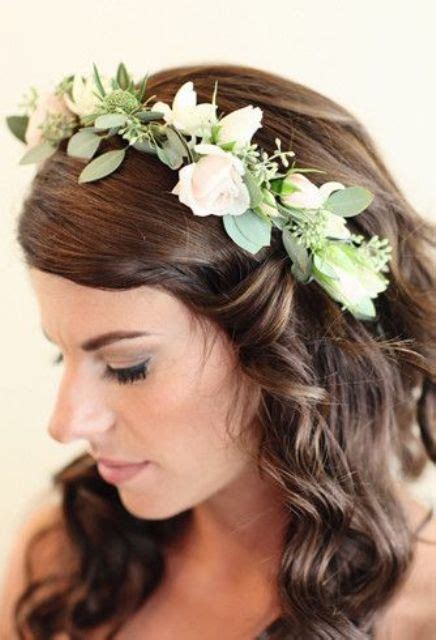 25 Stunning Spring Flower Crown Ideas For Brides