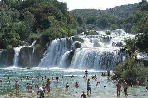 2024 Krka Waterfalls And City Of Sibenik From Novalja