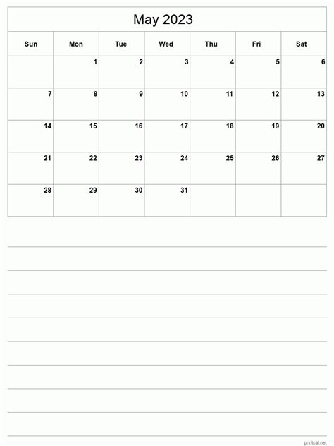 Printable May 2023 Calendar Free Printable Calendars Photo Calendar
