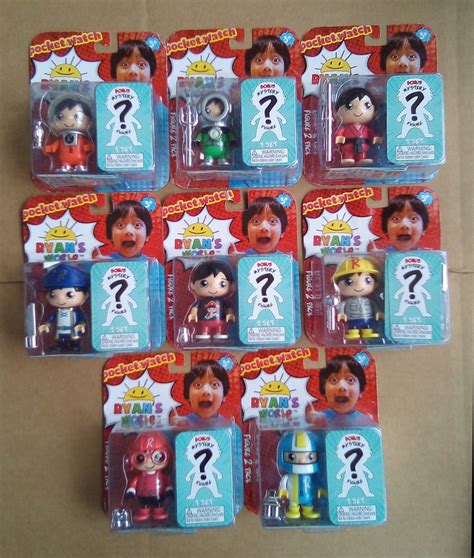 Ryans World 3 Mystery 2 Pack Figures By Bonkers Toy 704 ×8 Sealed Sets