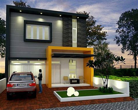 Berikut adalah model rumah minimalis terbaru tahun 2020! Desain Rumah Minimalis Type 45 1 Lantai Terbaru Modern ...
