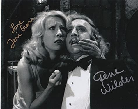 Young Frankenstein Gene Wilder And Teri Garr Signed 8x10 Photo