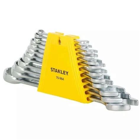 Stanley 12 Pieces Crv Steel Combination Spanner Set 70 964e स्टेनली स्पैनर Ib Monotaro