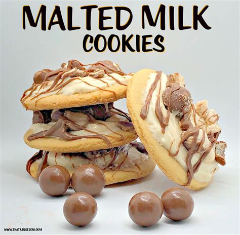 Chocolate Malted Milk Cookies Thats Just