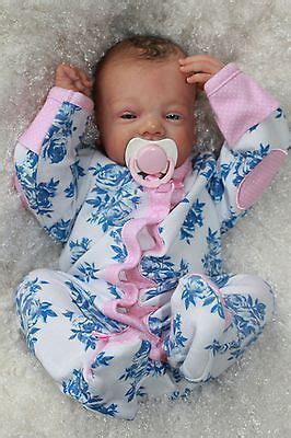 Reborn Preemie Baby Girl Ruby Blick Sculpt By Vahni Gowing In Dolls