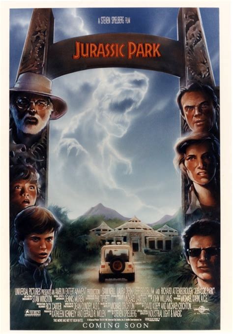 Pósters Inéditos De Jurassic Park