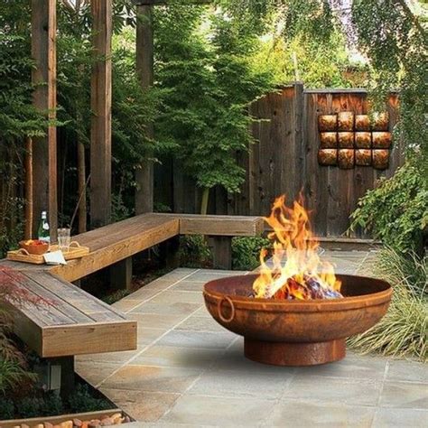 Easy DIY Fire Pit Ideas For Backyard Landscaping In Backyard Fire Outdoor Fire Pit