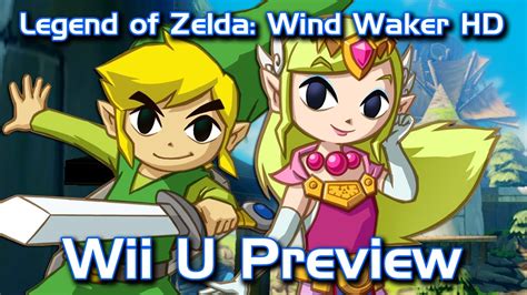 Zelda Wind Waker Wii U Screenshots Preview Footage