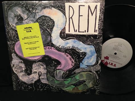 Rem Reckoning Original 1984 Vinyl Record Lp Irs Sp 70044 In Shrink W