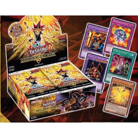 Yugioh Millennium Pack Booster Box 36 Packs X 5 Cards New And