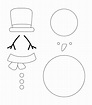 6 Best Images of Printable Snowman Cut Out Pattern - Printable Snowman ...