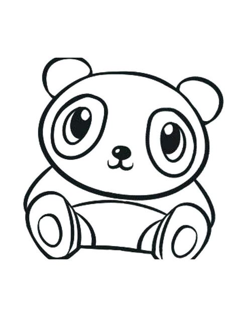 Pandacorn Coloring Page