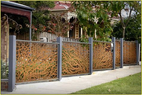 Front yard fences can be designed to be open or offer some privacy. List of Decorative Fencing Ideas - HomesFeed
