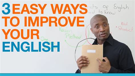Learn English 3 Easy Ways To Get Better At Speaking English Youtube