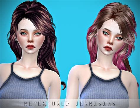 Newsea Virginsnow Hair Retexture At Jenni Sims Sims Updates