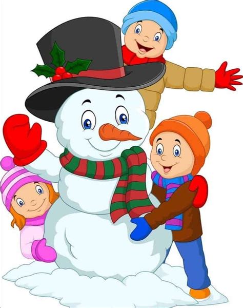 Omul De Zăpadă Activități Pentru Copii 2 4 Ani Gokid