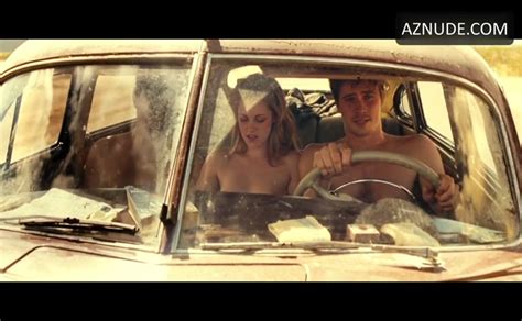 Kristen Stewart Breasts Scene In On The Road Aznude