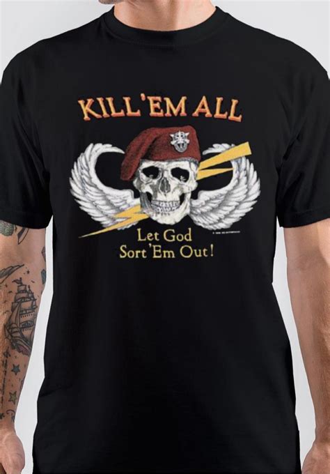 kill em all t shirt swag shirts