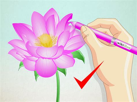Https://tommynaija.com/draw/how To Draw A Beautiful Flower Wikihow