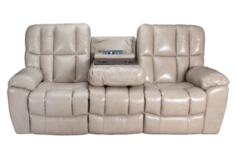 Toronto Gliding Reclining Sofa With Drop Down Table At Gardner White