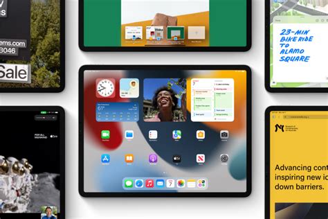 Apple Announces Ipados 15 With Home Screen Multitasking Updates App