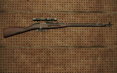 Mosin Nagant Sniper Rifle 310n Retex モデル・テクスチャ Fallout4 Mod データベース