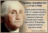 Biografia de Washington George:Primer Presidente de Estados Unidos