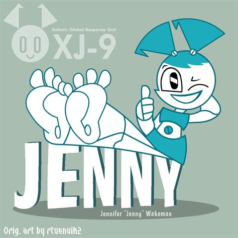 Jenny Wakeman Xj 9 Robot Foot Model By Cntwo On Deviantart