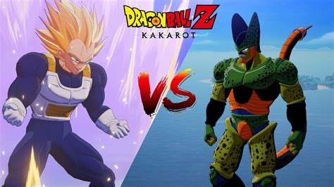 Beyond the epic battles, experience life in the dragon ball z world as you fight, fish, eat, and train with goku. Vegeta vs Cell - Dragon Ball Z Kakarot - YouTube