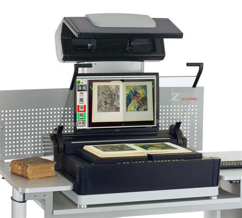 Os 16000 Zeutschel A2 Format Book Scanners Spigraph International