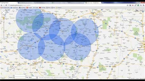 Facebook Ads And Radius Map Youtube