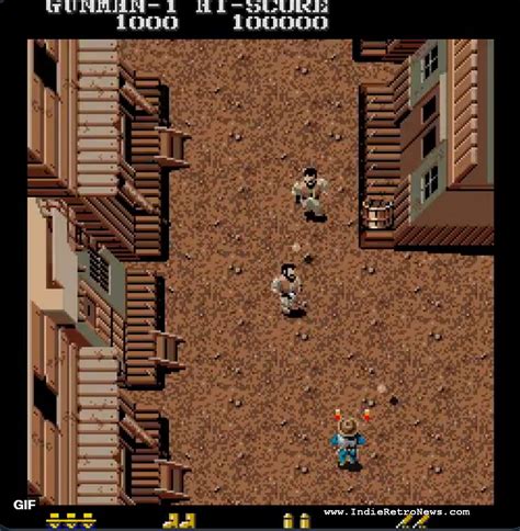 Indie Retro News Gunsmoke 1980s Arcade Cowboy Shooter Is Getting A
