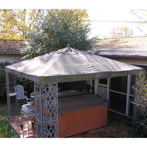 Does your canopy look dirty, tired, or ripped? Sams Club JRA Furniture 12 x 12 Brittany Collection Gazebo ...