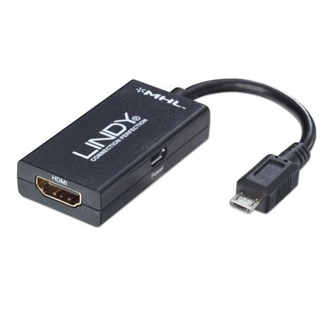 Product titlemhl adapter cable micro usb to hdmi for samsung gala. MHL to HDMI Adapter - from LINDY UK