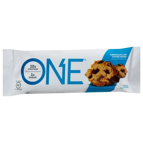 One 20g Protein Bar Chocolate Chip Cookie Dough Shop Diet And Fitness