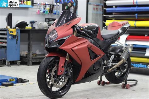 Suzuki Gsxr 1000 Red Aluminium Matte Black Gloss Allstar Applies